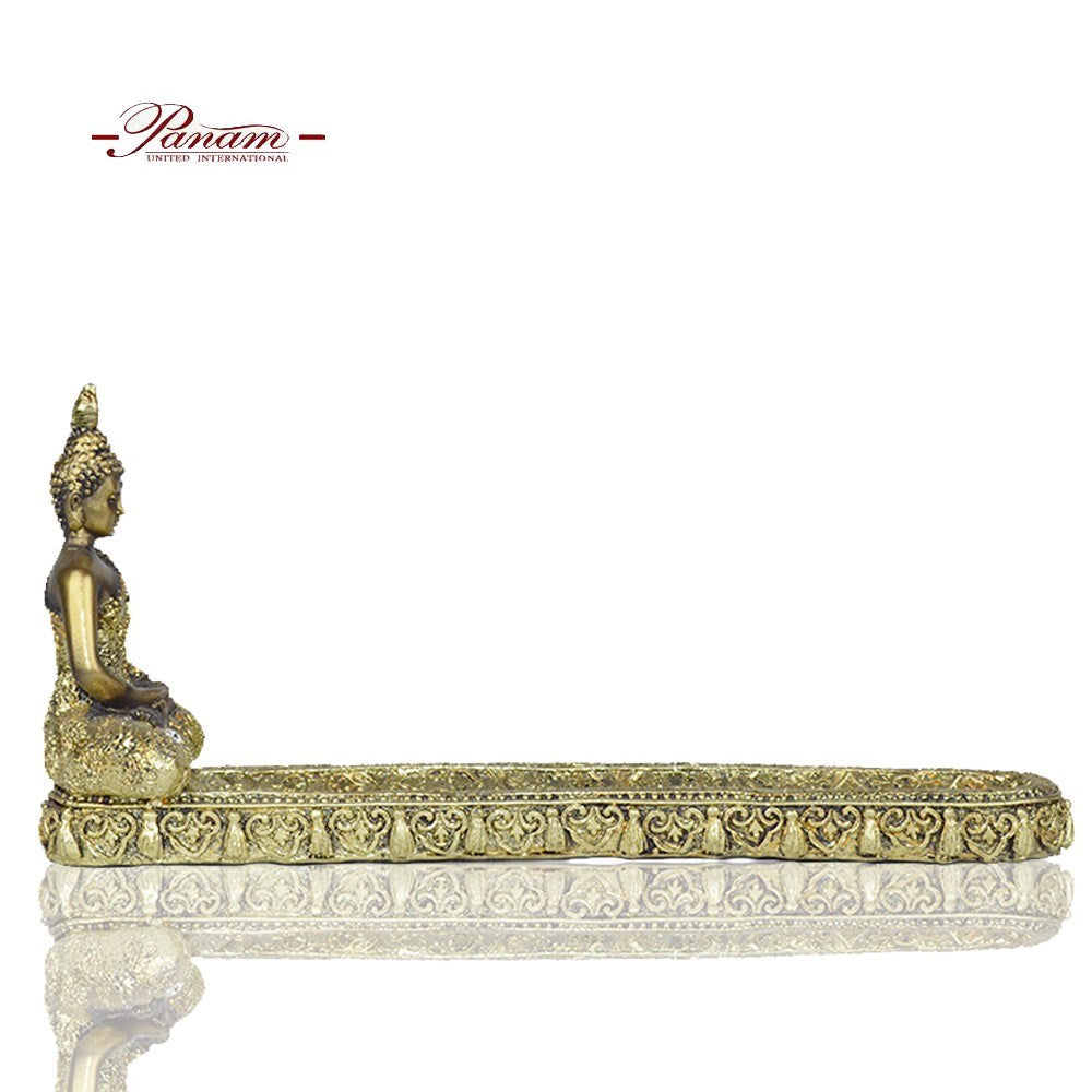 170310|Thai Buddha Gold Incense Holder 18/case Default Title